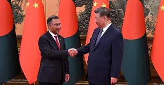চীনের প্রেসিডেন্টের সঙ্গে প্রধানমন্ত্রী তারেক রহমানের বৈঠক শুরু